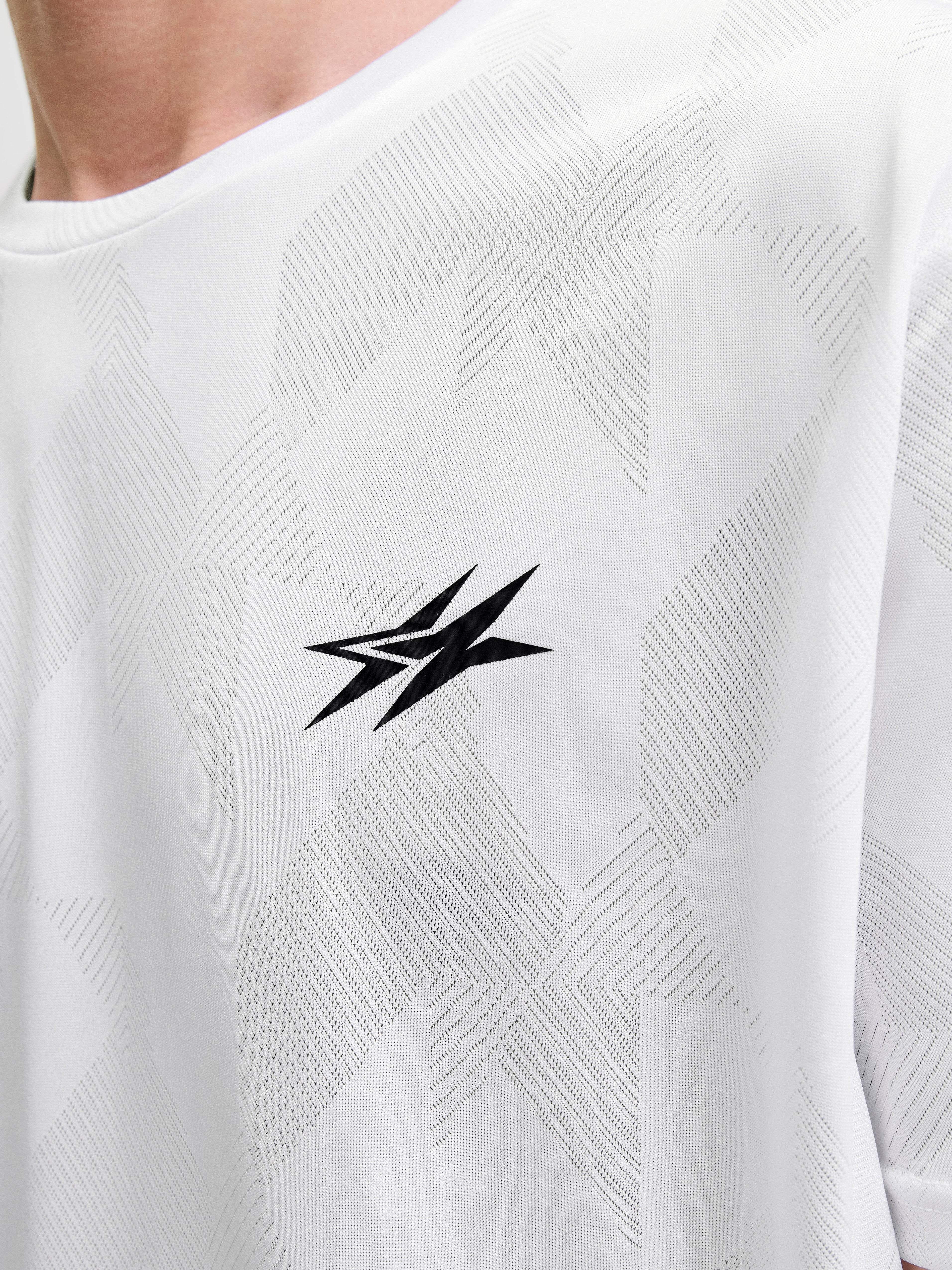 JACK & JONES JCOCNZ paris t-shirt in bright white main 3 - Image 5