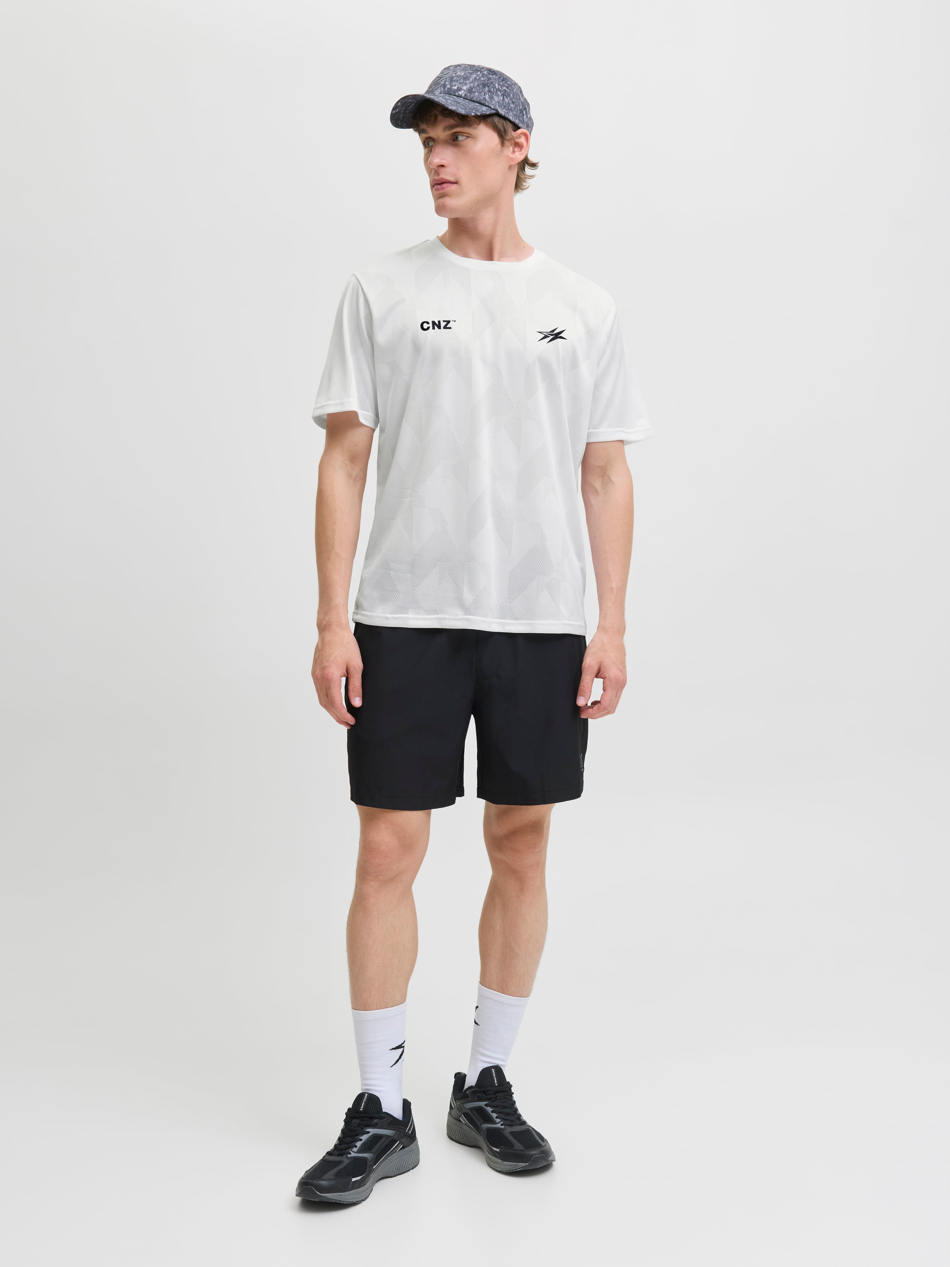 JACK & JONES JCOCNZ paris t-shirt in bright white main 3 - Image 4