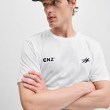 JACK & JONES JCOCNZ paris t-shirt in bright white main 3 - Image 7