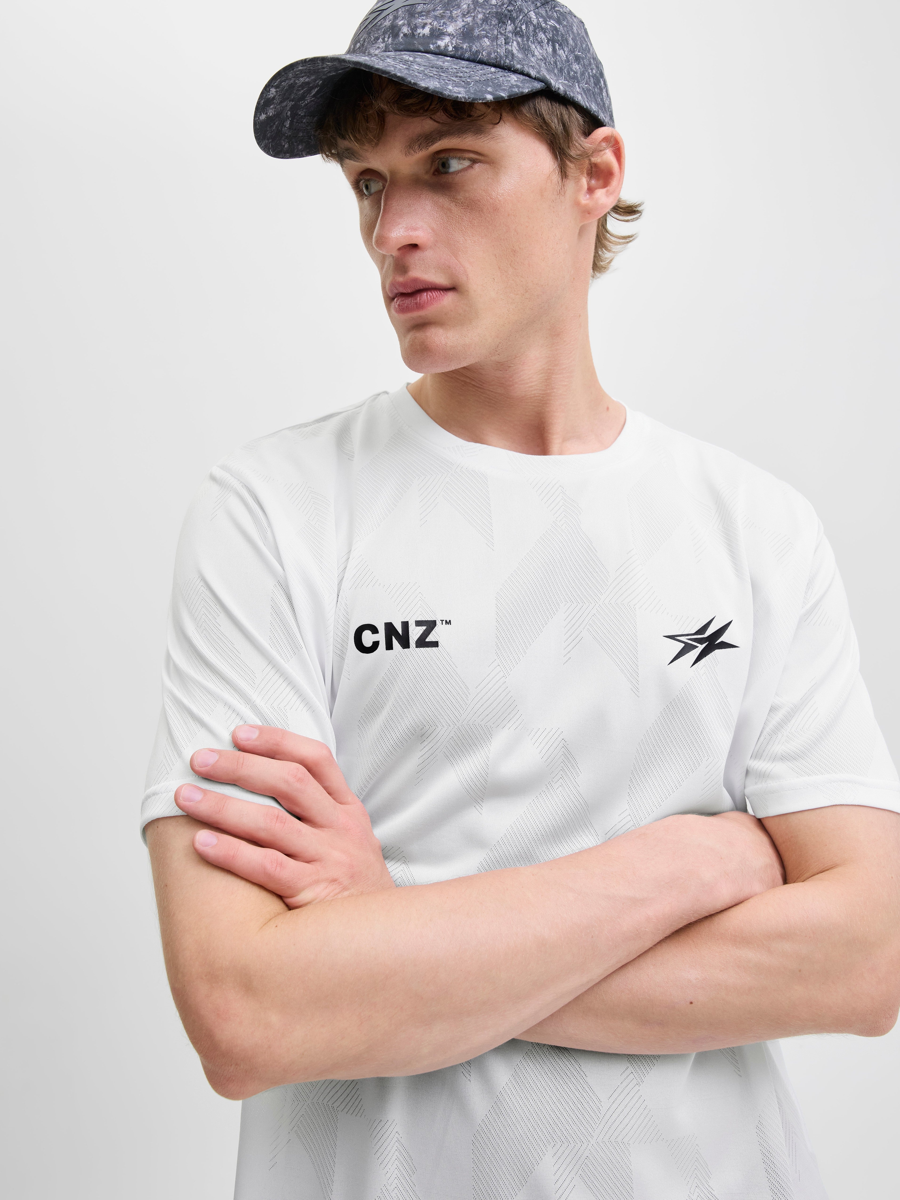 JACK & JONES JCOCNZ paris t-shirt in bright white main 3 - Image 7