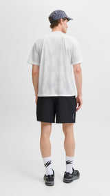 JACK & JONES JCOCNZ paris t-shirt in bright white main 3 - Image 2