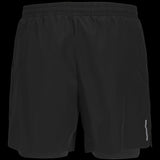 JACK & JONES JCOCNZ shorts with inner tights in black - Image 4
