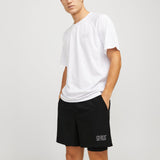JACK & JONES JCOCNZ shorts with inner tights in black - Image 8