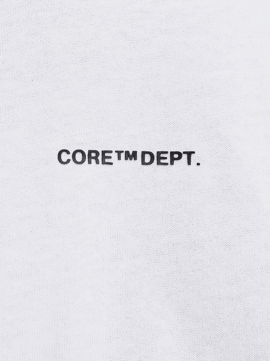 JACK & JONES JCOCOVER script back tee crew neck in bright white - Image 7