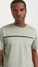 JACK & JONES JCOFUSION full branding tee crew in gray dawn - Image 7