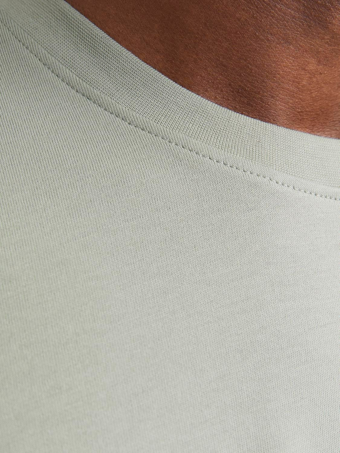 JACK & JONES JCOFUSION full branding tee crew in gray dawn - Image 6
