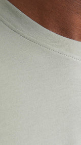 JACK & JONES JCOFUSION full branding tee crew in gray dawn - Image 6