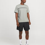 JACK & JONES JCOFUSION full branding tee crew in gray dawn - Image 4