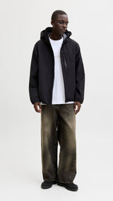 JACK & JONES JCOFUSION technical jacket in black - Image 5