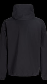 JACK & JONES JCOFUSION technical jacket in black - Image 4