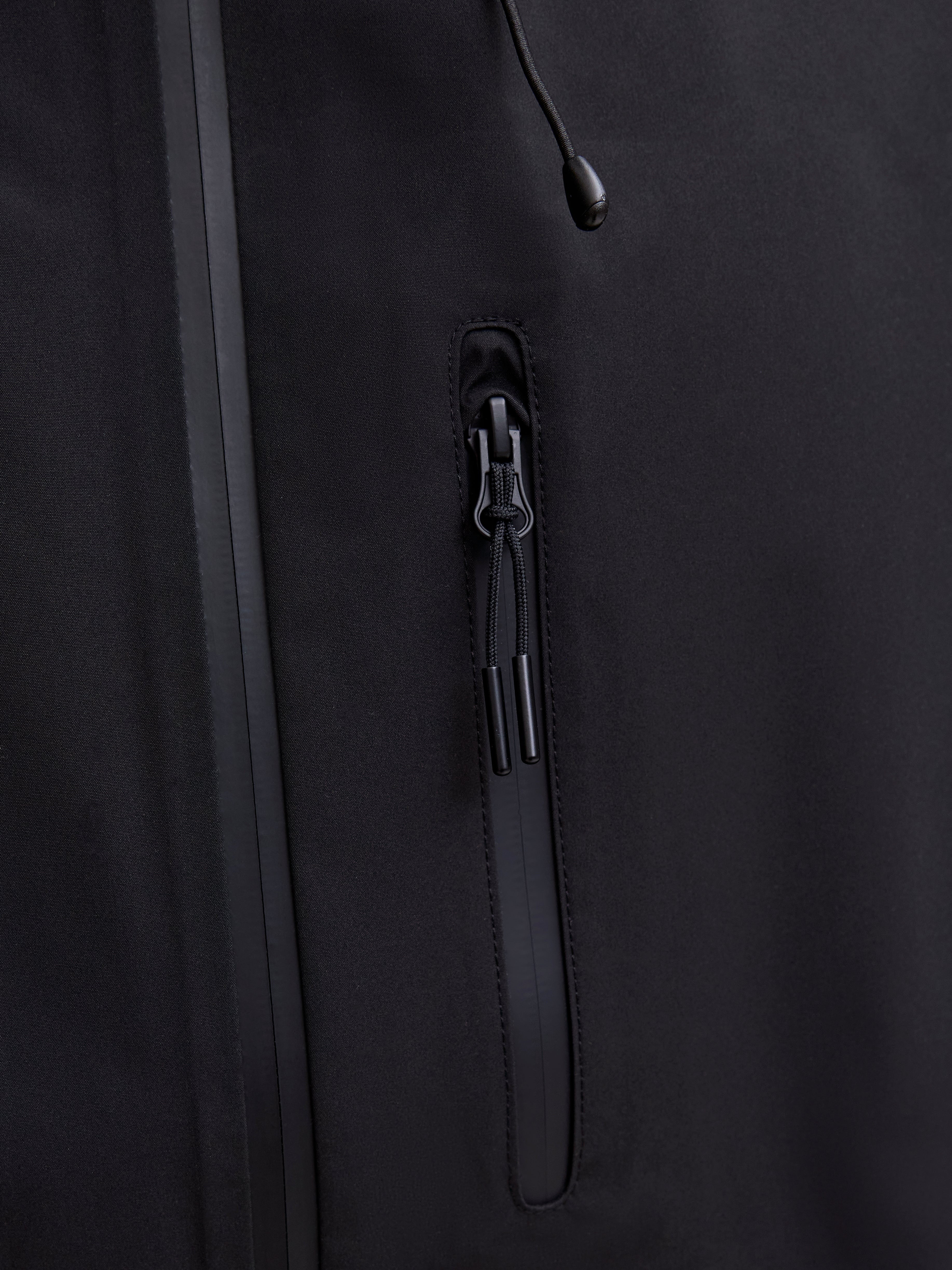 JACK & JONES JCOFUSION technical jacket in black - Image 6