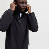 JACK & JONES JCOFUSION technical jacket in black - Image 8