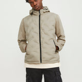 JACK & JONES JCOHEAT hybrid jacket in crockery - Image 1