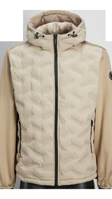 JACK & JONES JCOHEAT hybrid jacket in crockery - Image 3