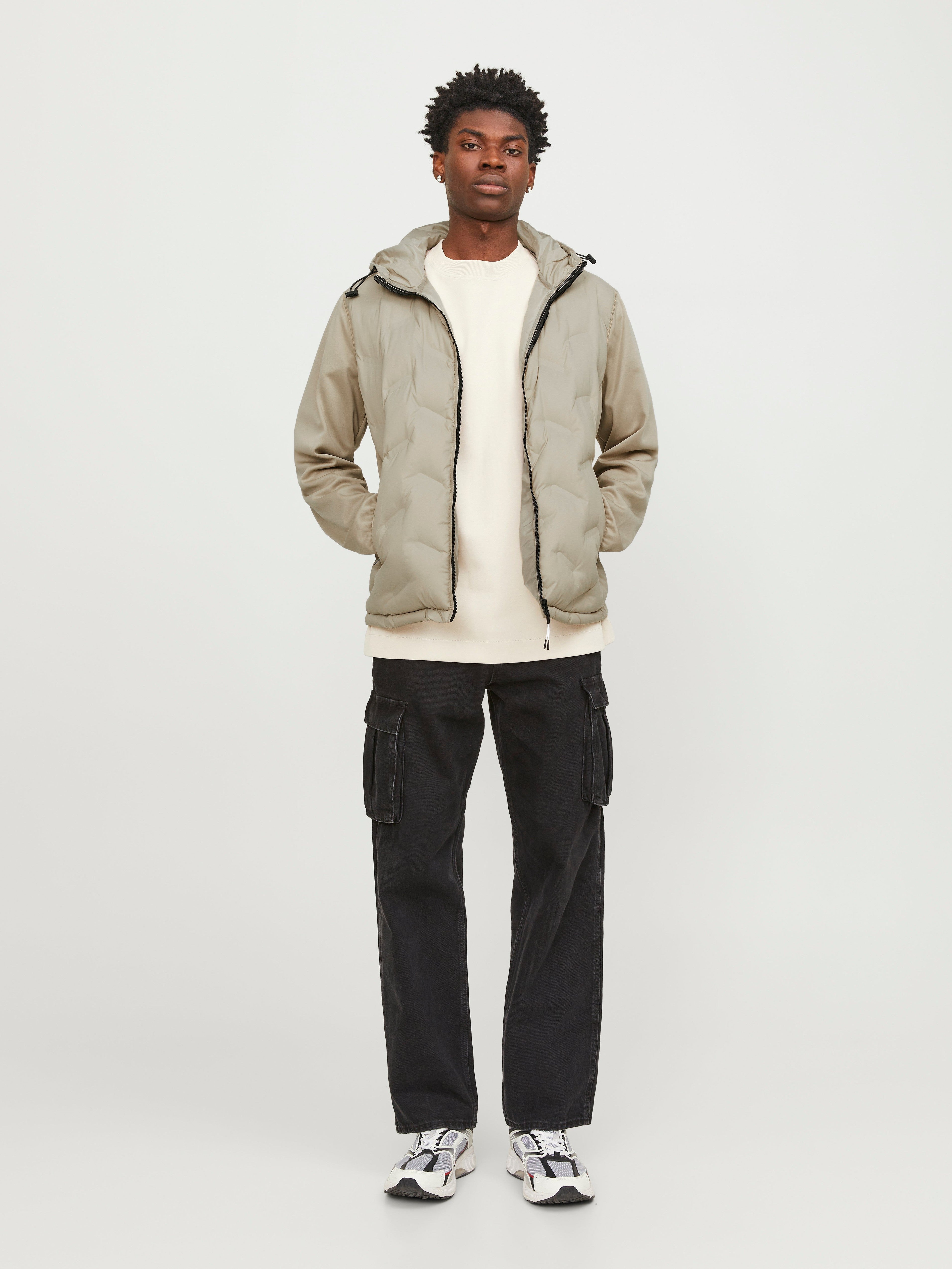 JACK & JONES JCOHEAT hybrid jacket in crockery - Image 4