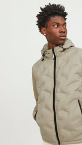 JACK & JONES JCOHEAT hybrid jacket in crockery - Image 7