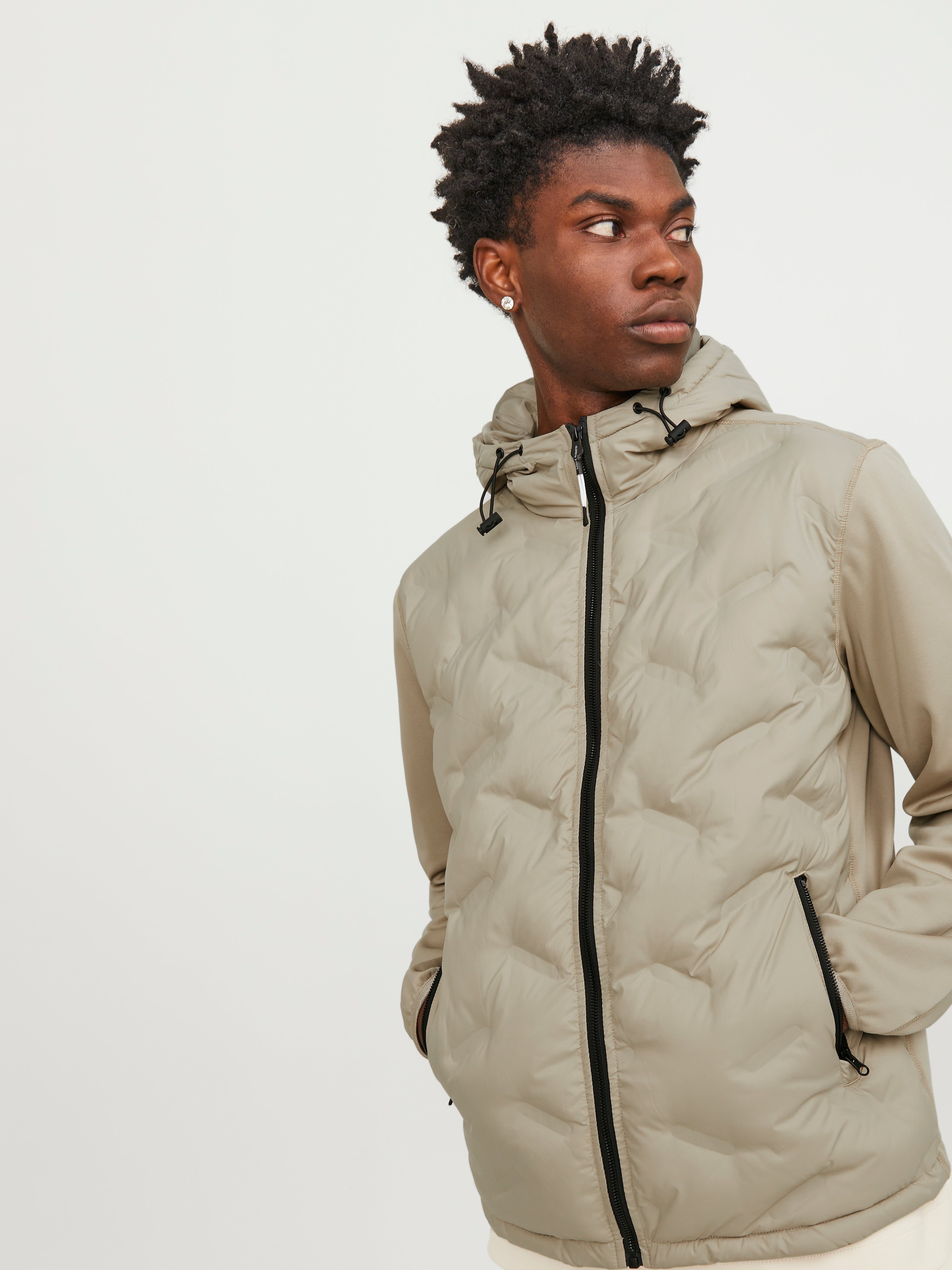 JACK & JONES JCOHEAT hybrid jacket in crockery - Image 7