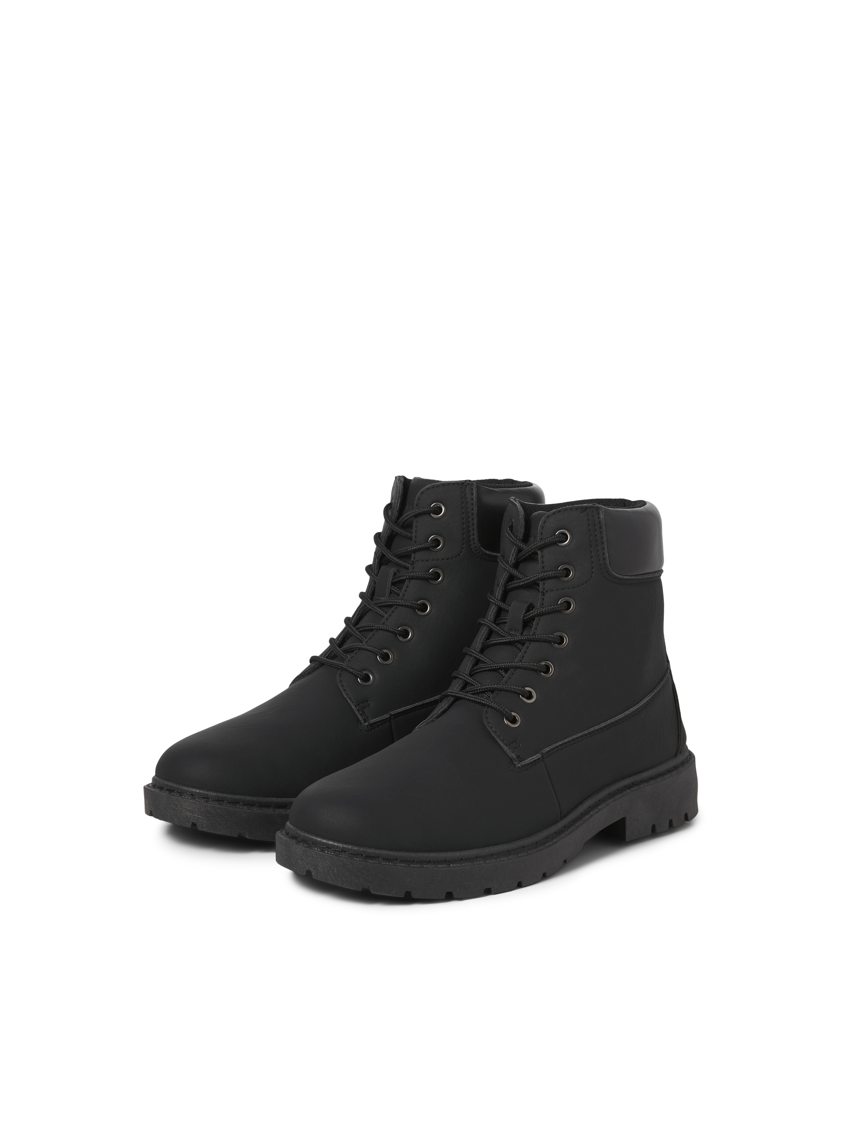 JACK & JONES JFWAINSWORTH pu boot - brown stone