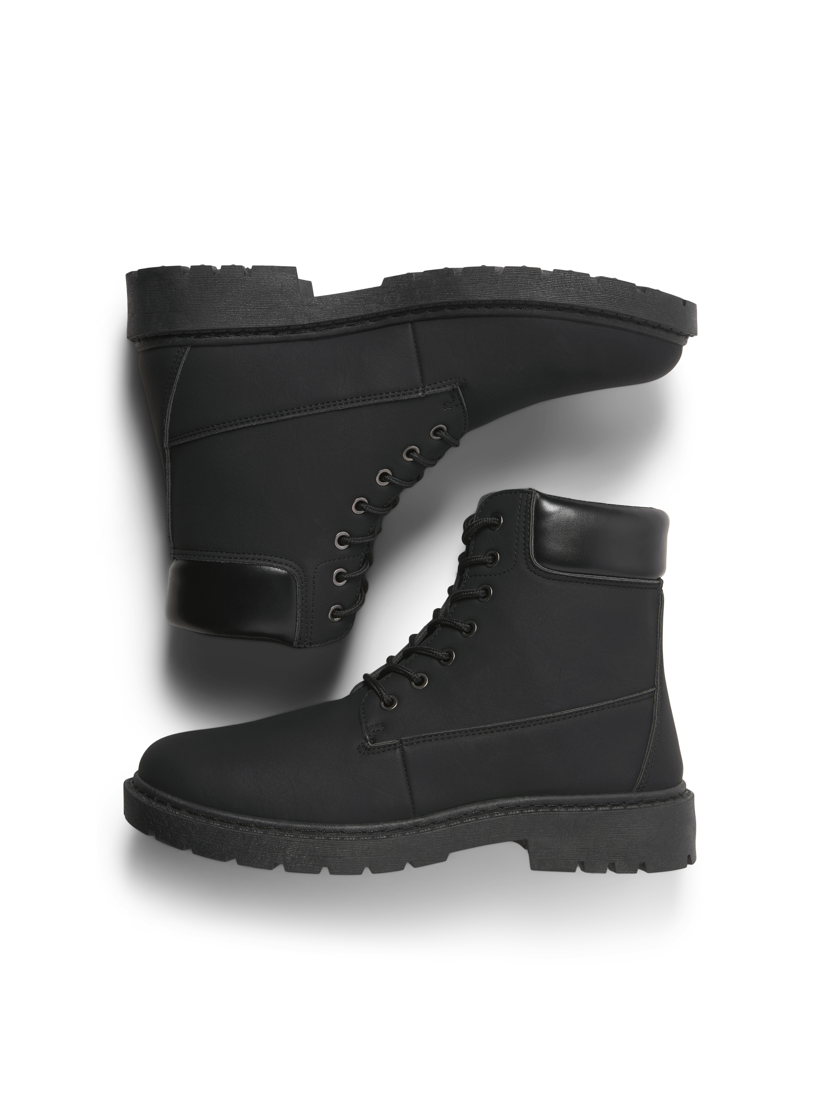 JACK & JONES JFWAINSWORTH pu boot - anthracite
