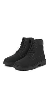 JACK & JONES JFWAINSWORTH pu boot - anthracite