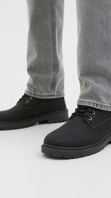 JACK & JONES JFWAINSWORTH pu boot - anthracite