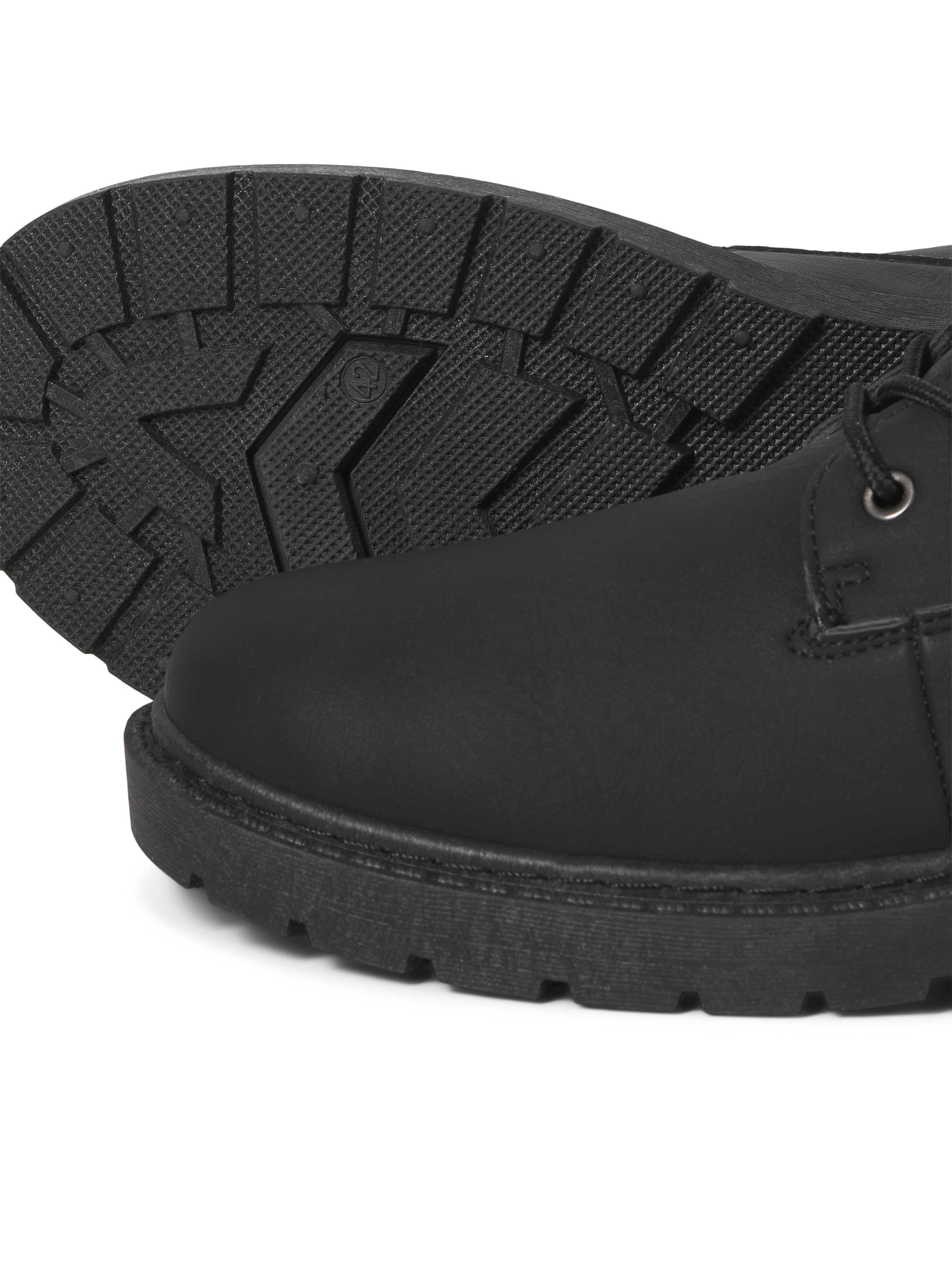 JACK & JONES JFWAINSWORTH pu boot - anthracite