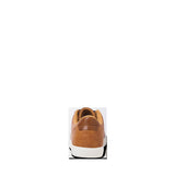 JACK & JONES JFWBOSLEY pu sneaker in cognac - Image 2