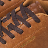 JACK & JONES JFWBOSLEY pu sneaker in cognac - Image 7