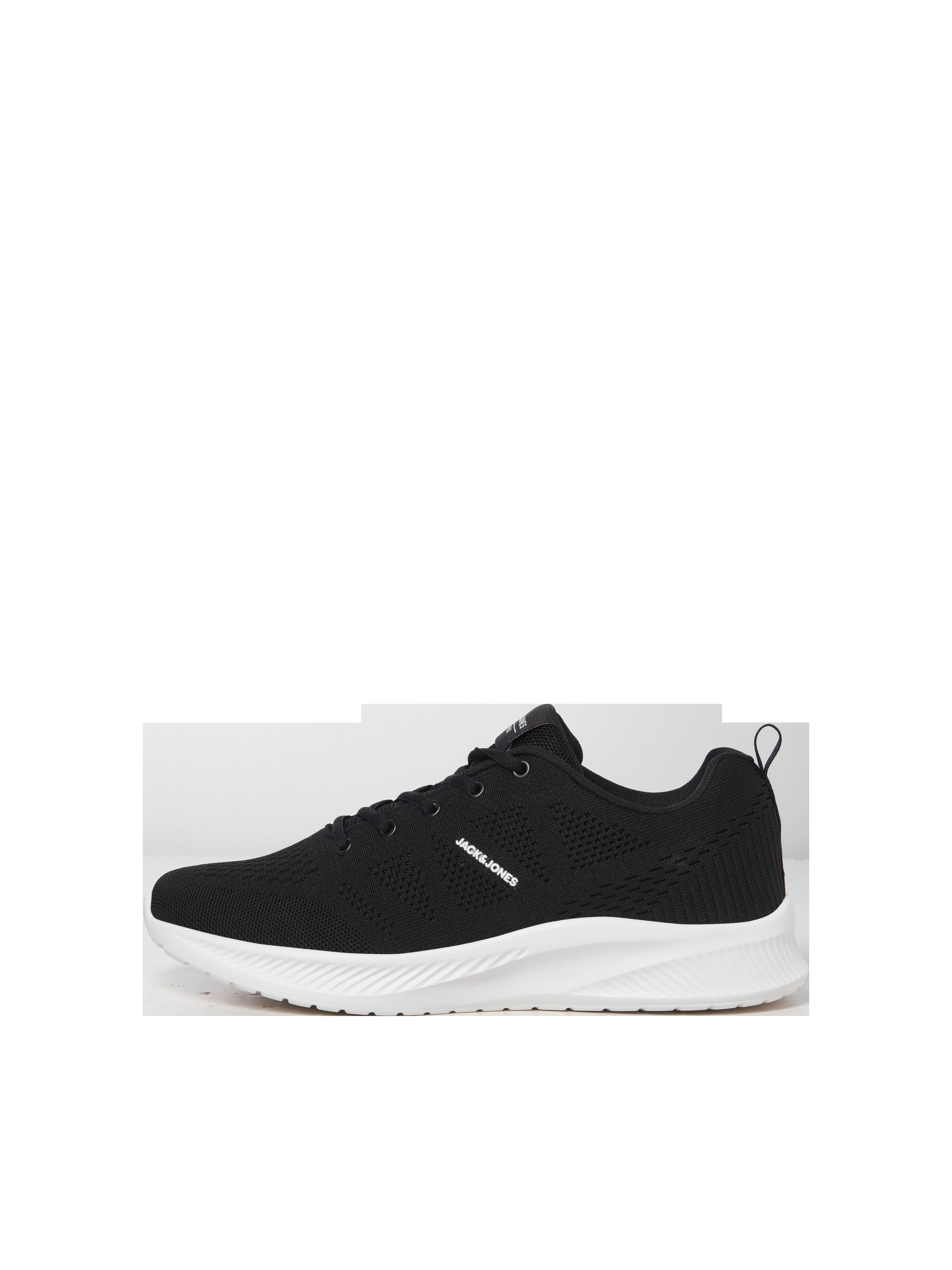 JACK & JONES JFWCROXLEY knit sneaker in anthracite - Image 3