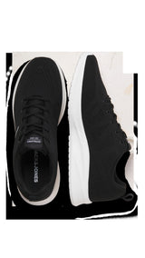 JACK & JONES JFWCROXLEY knit sneaker in anthracite - Image 4