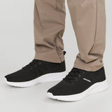 JACK & JONES JFWCROXLEY knit sneaker in asphalt anthracite - Image 1