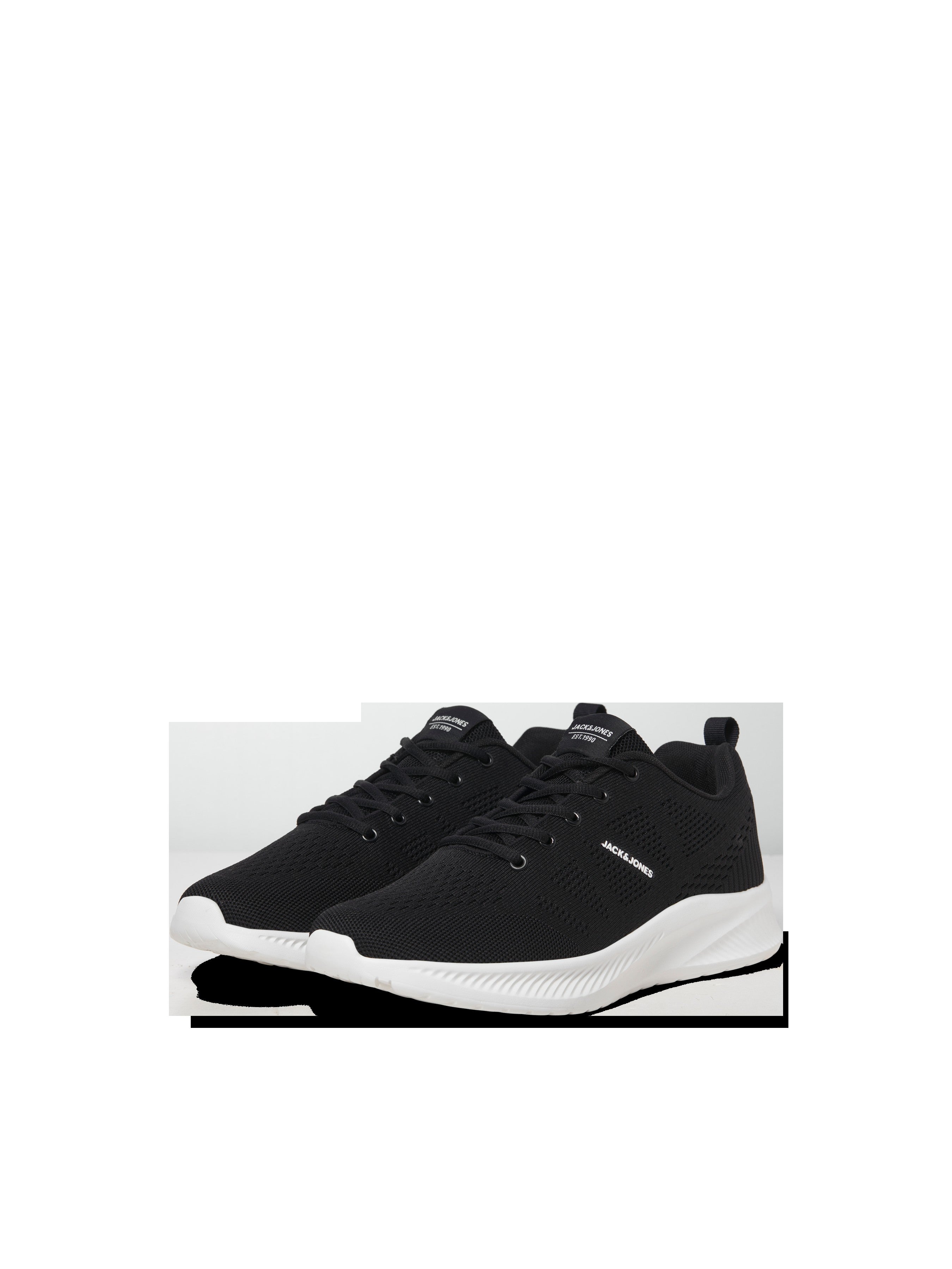 JACK & JONES JFWCROXLEY knit sneaker in asphalt anthracite - Image 6