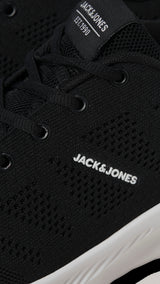 JACK & JONES JFWCROXLEY knit sneaker in asphalt anthracite - Image 7