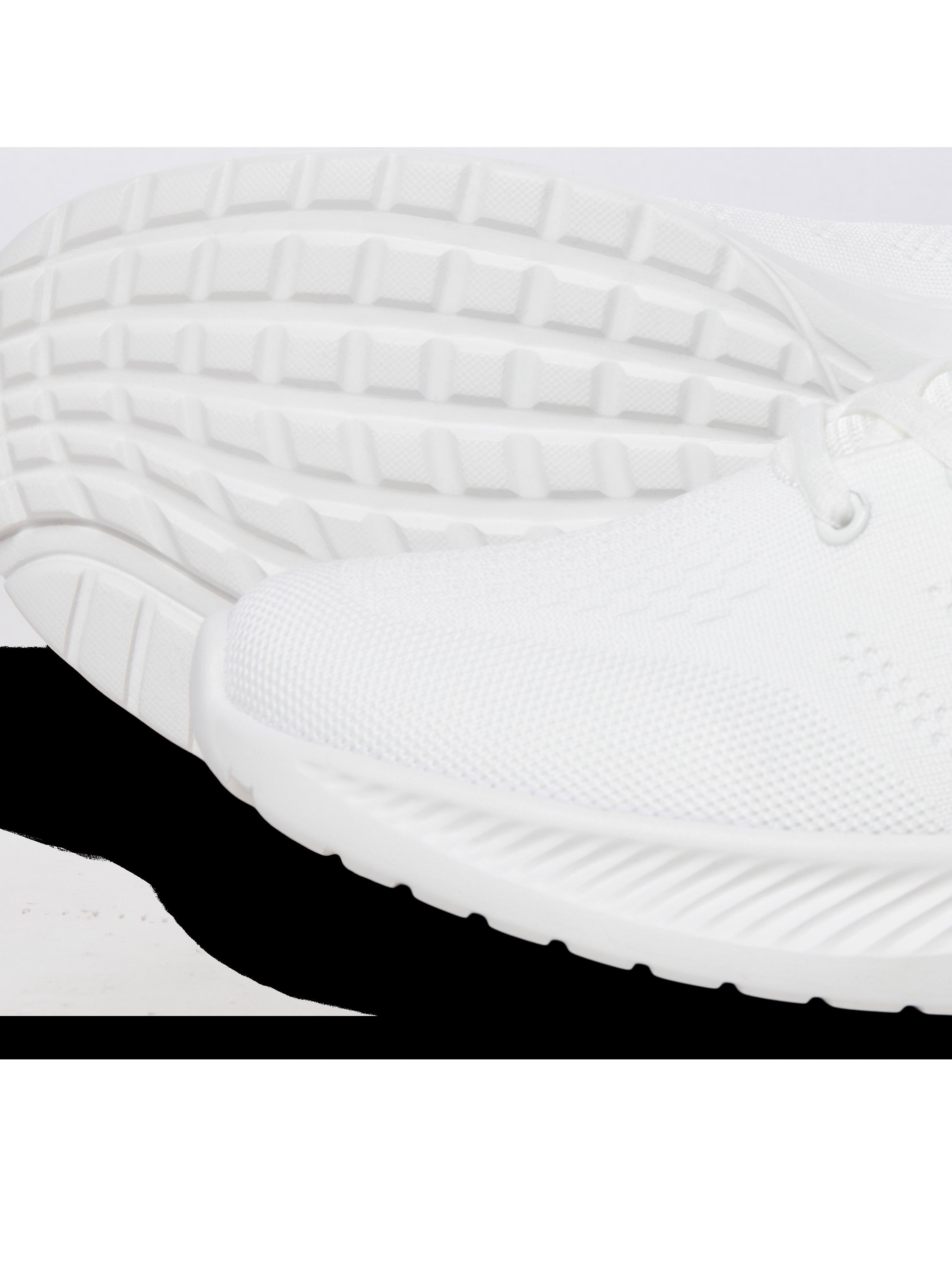 JACK & JONES JFWCROXLEY knit sneaker in bright white - Image 5