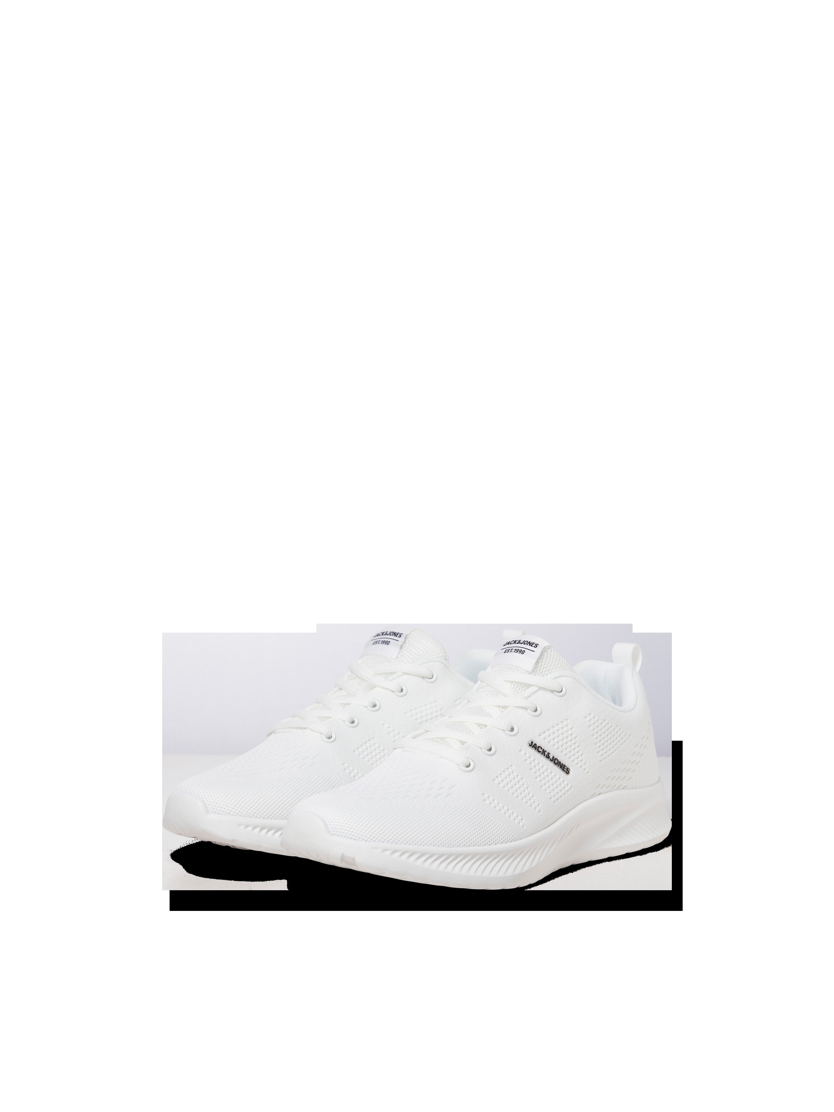 JACK & JONES JFWCROXLEY knit sneaker in bright white - Image 6