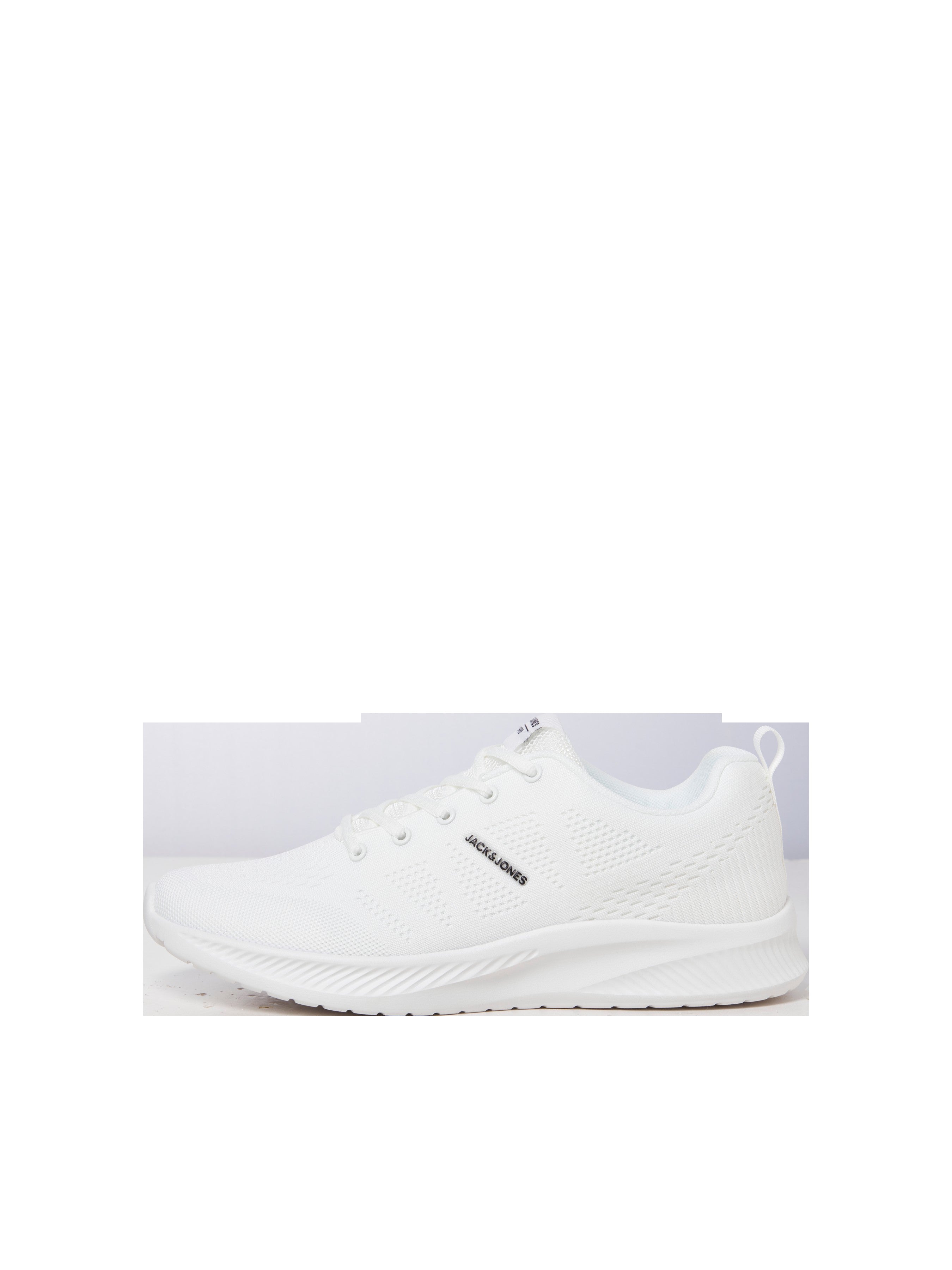 JACK & JONES JFWCROXLEY knit sneaker in bright white - Image 3