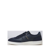 JACK & JONES JFWKLEEN pu combo sneaker in black mono - Image 3