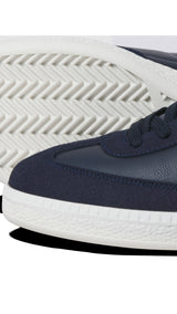 JACK & JONES JFWKLEEN pu combo sneaker in black mono - Image 6