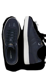 JACK & JONES JFWKLEEN pu combo sneaker in black mono - Image 5