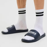 JACK & JONES JFWOLLIE slider in anthracite - Image 1