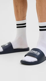 JACK & JONES JFWOLLIE slider in anthracite - Image 1