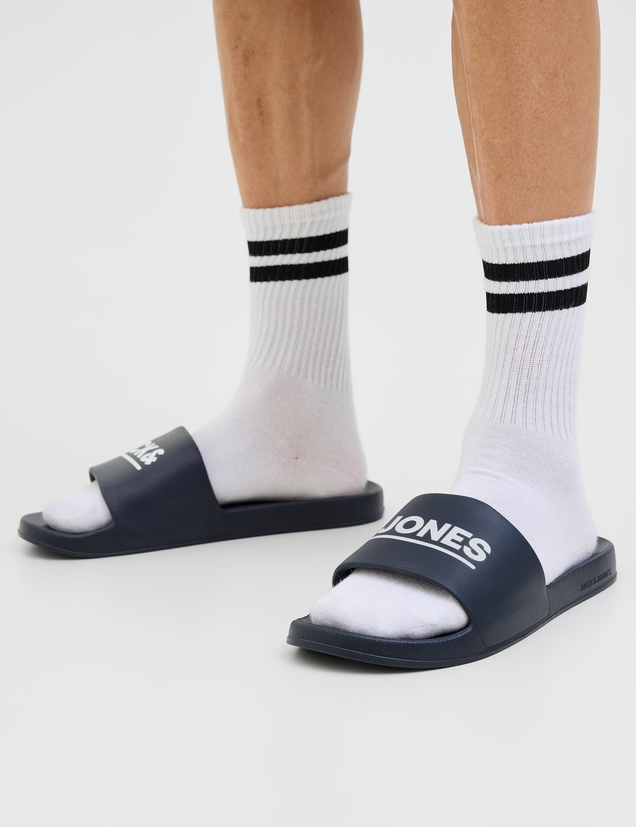 JACK & JONES JFWOLLIE slider in anthracite - Image 1