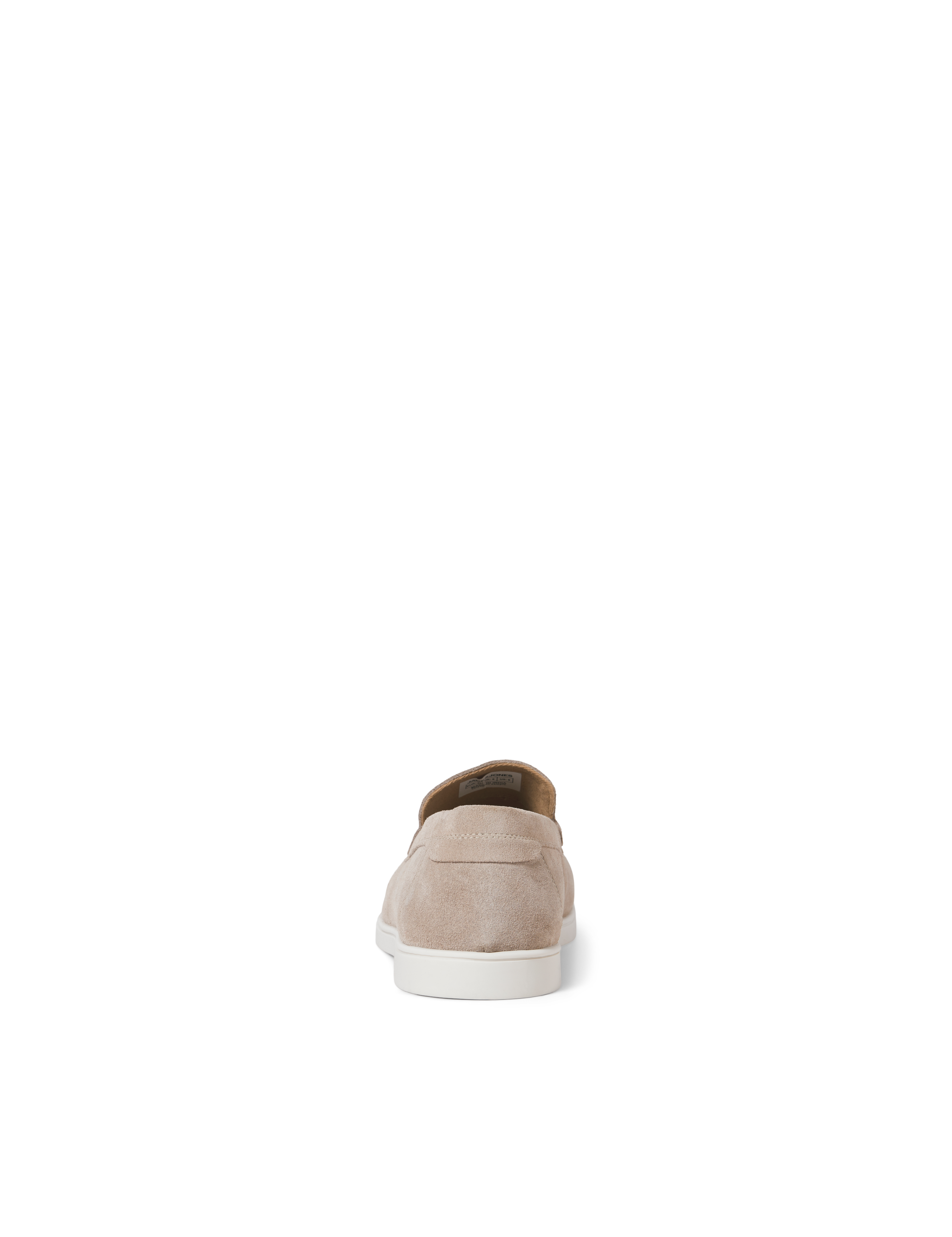 JACK & JONES JFWSLIM suede loafer - plaza taupe