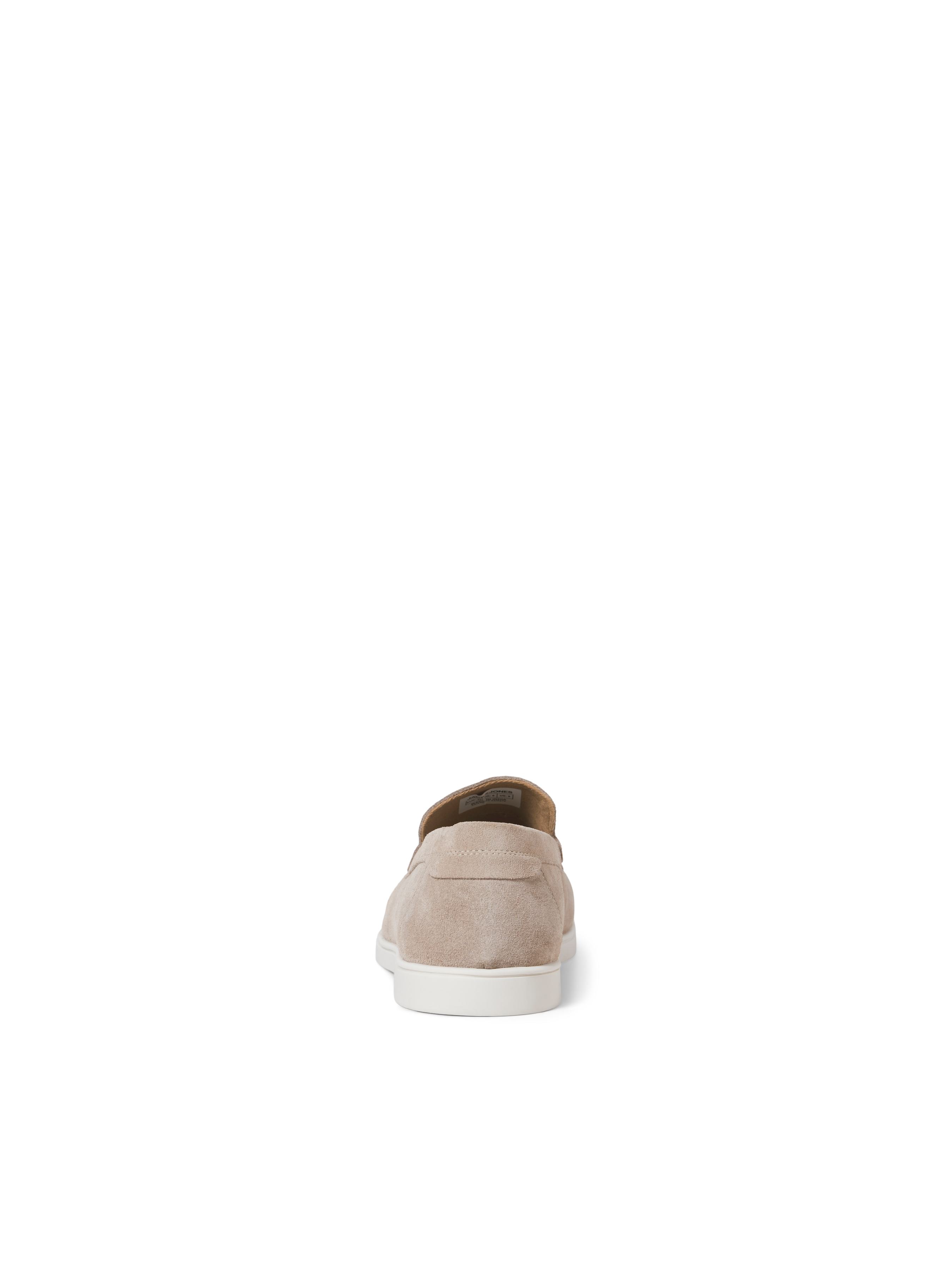 JACK & JONES JFWSLIM suede loafer - plaza taupe