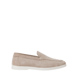 JACK & JONES JFWSLIM suede loafer - plaza taupe