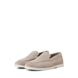 JACK & JONES JFWSLIM suede loafer - plaza taupe