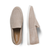JACK & JONES JFWSLIM suede loafer - plaza taupe
