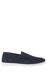 JACK & JONES JFWSLIM suede loafer - whiskey brown