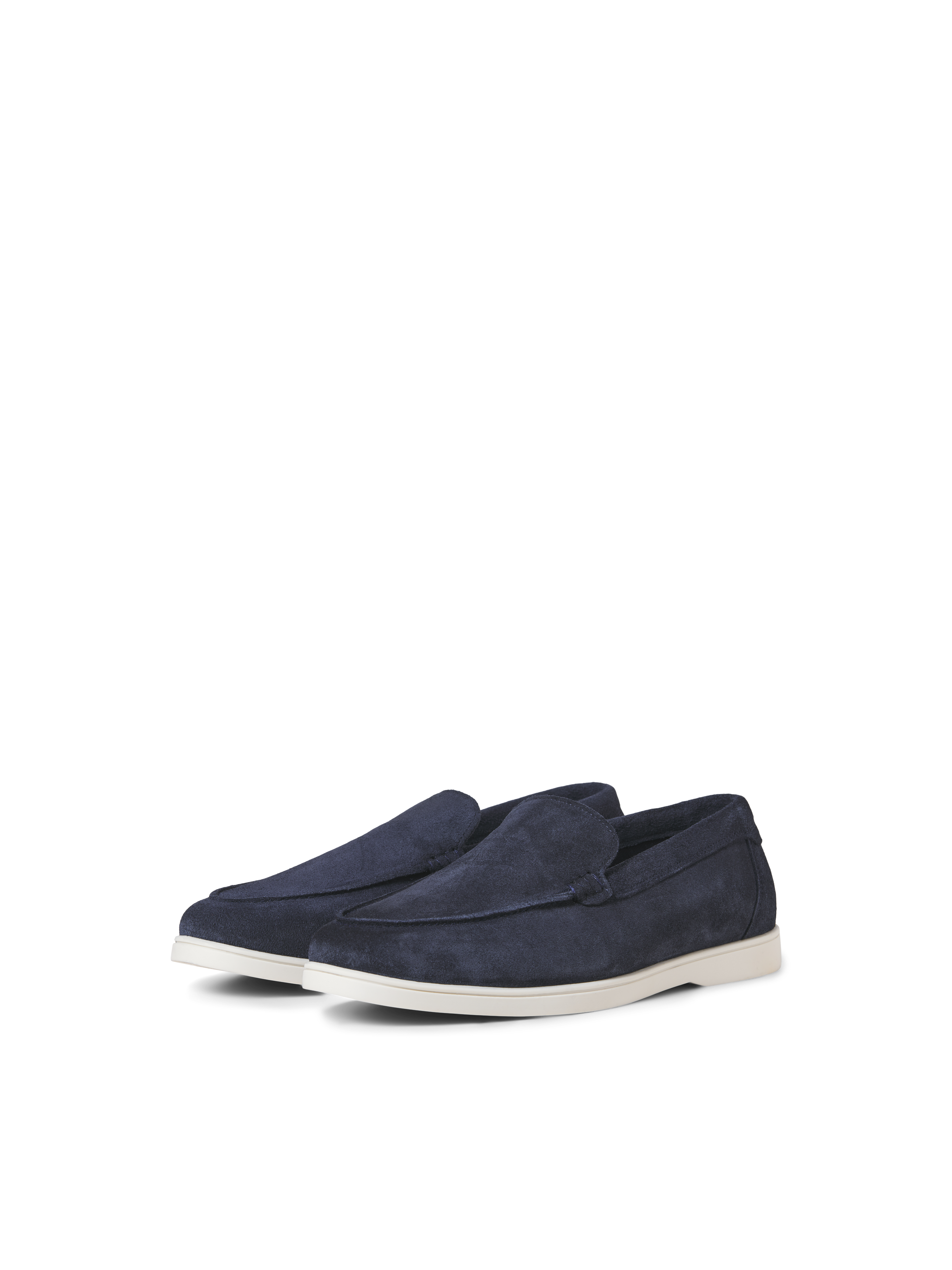 JACK & JONES JFWSLIM suede loafer - whiskey brown
