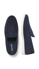 JACK & JONES JFWSLIM suede loafer - whiskey brown